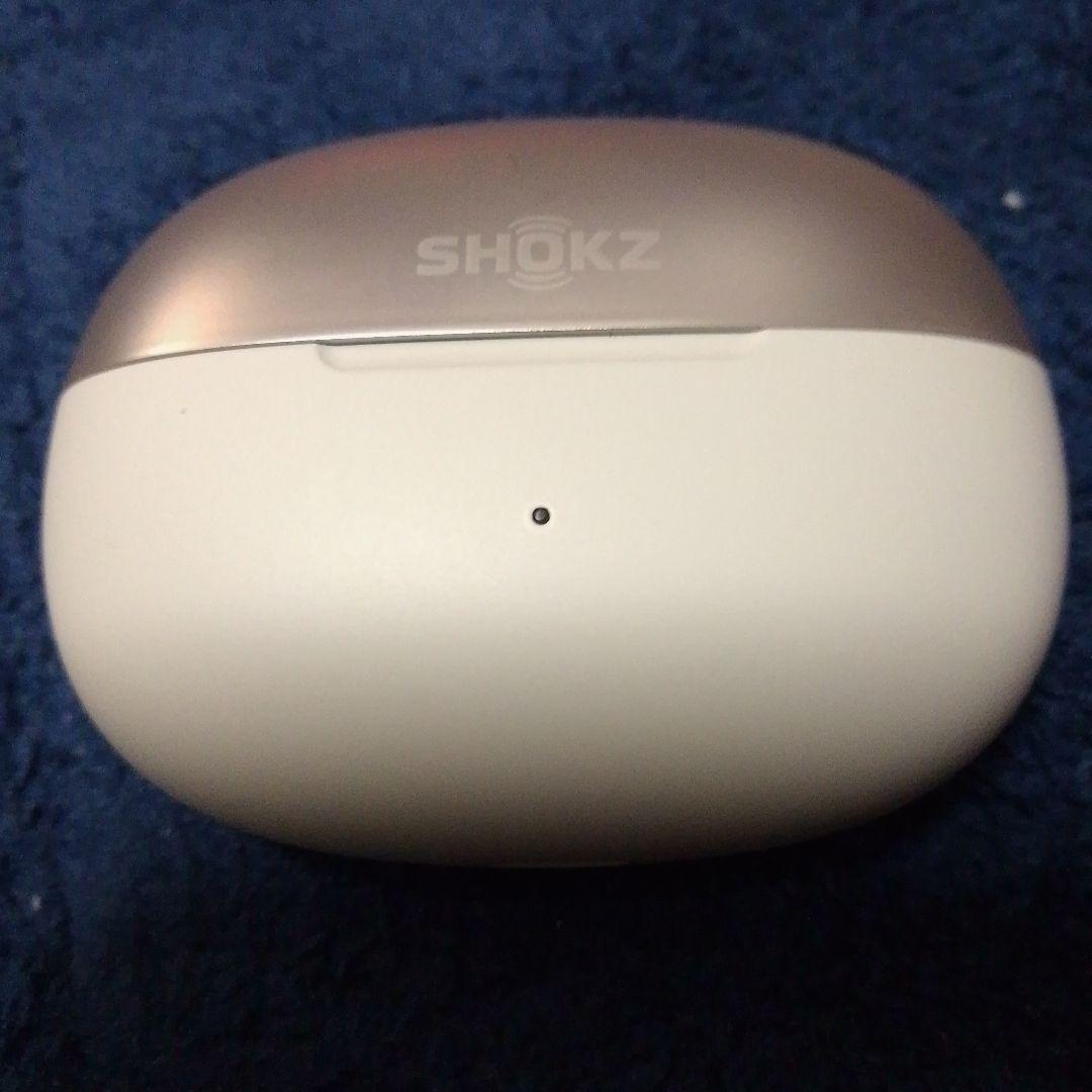 SHOKZ ワイヤレスイヤホン ホワイト/シルバー