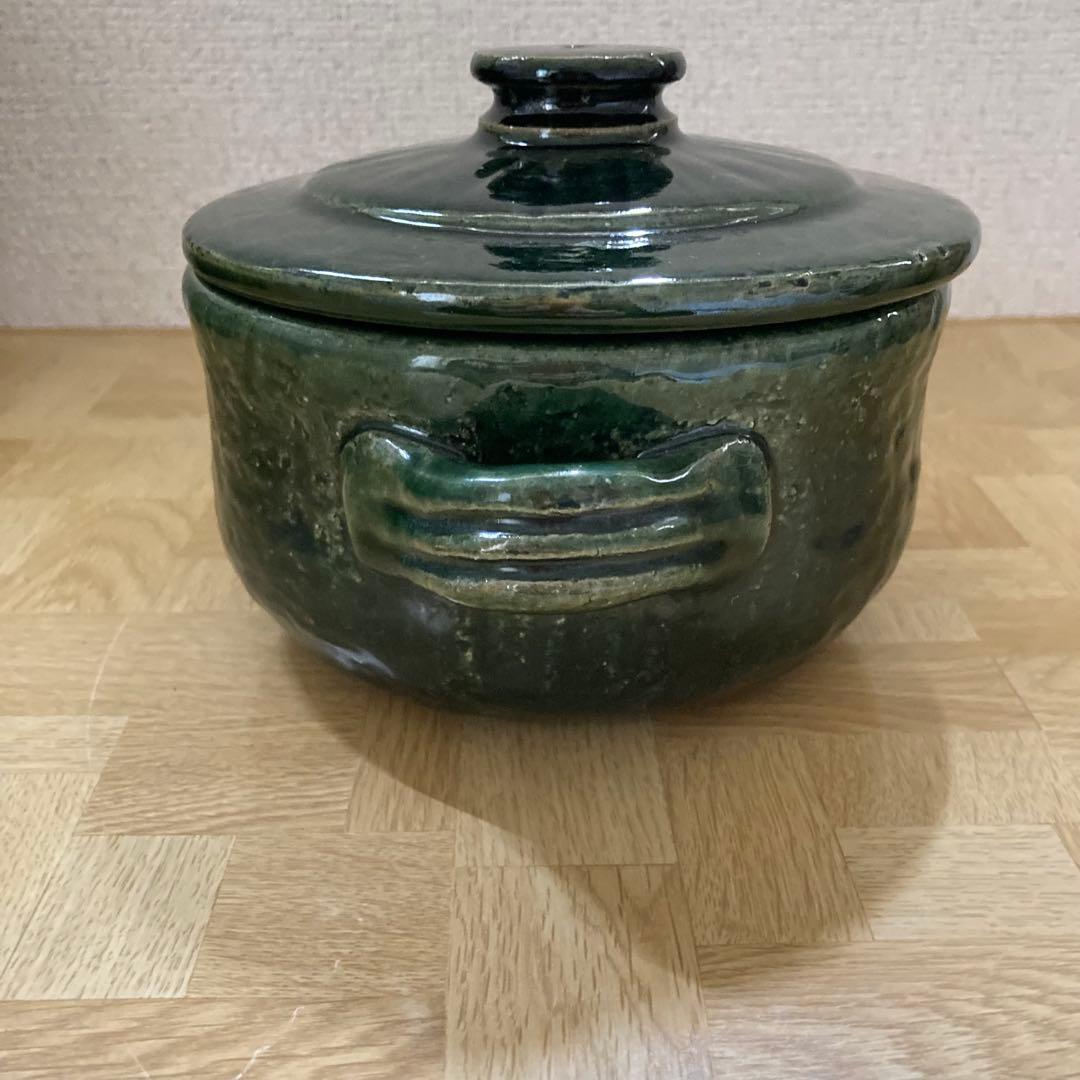 【未使用　箱付】一志郎窯　自在道具　欧味鍋　土鍋