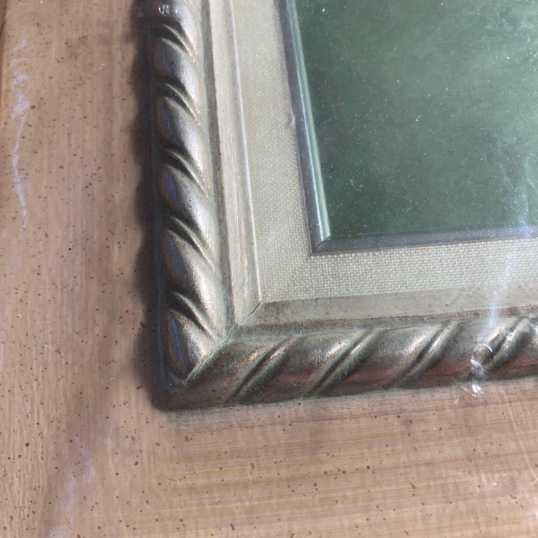 く*み様 B F6号 内側青銅色混じりの銀色と金色 油彩額縁 同種デザイン 3点