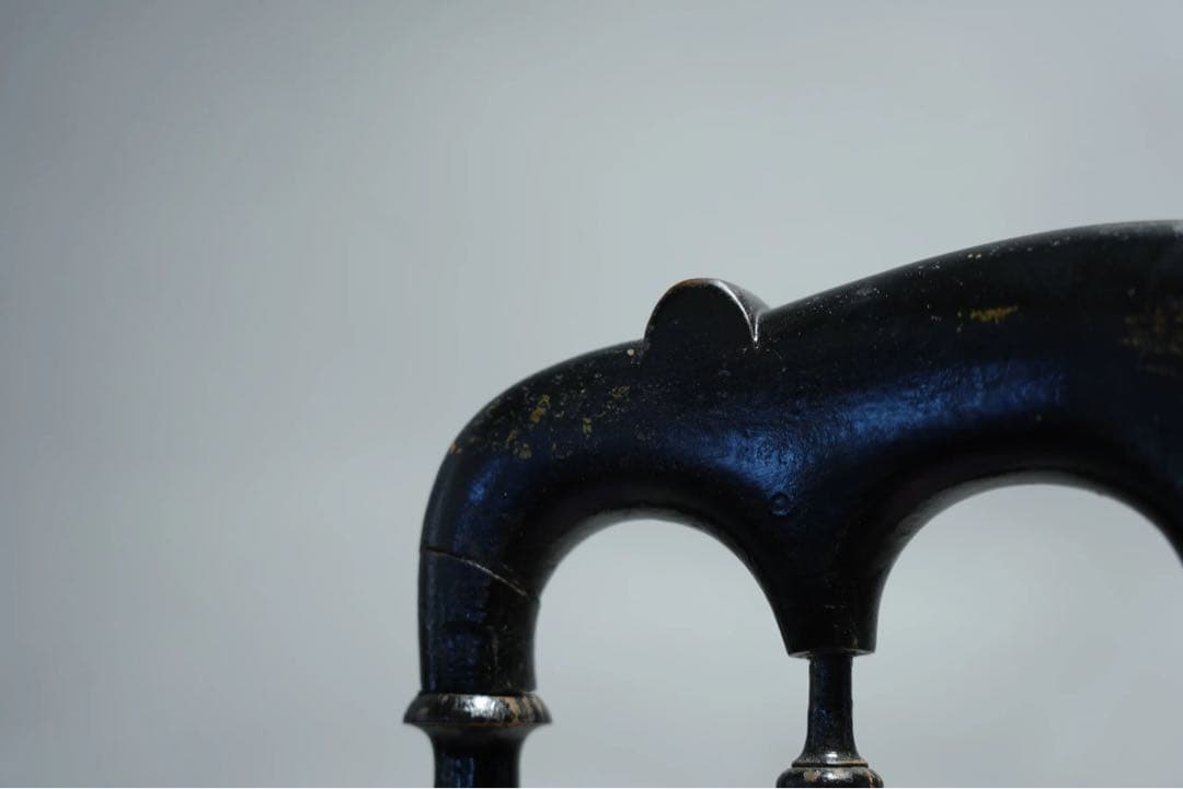 リバティ　フランス　アンティーク　チェア　ビンテージ　ナポレオンチェア　古木