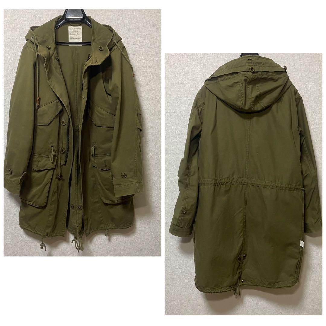 HOUSTON ヒューストン　モッズコート　M-45・M-47風　美品