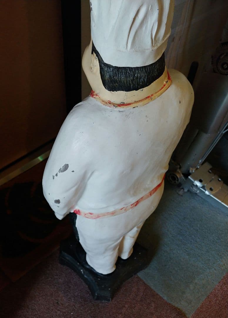 FRP 店頭用ディスプレイ看板人形（アンティークウェルカム人形）