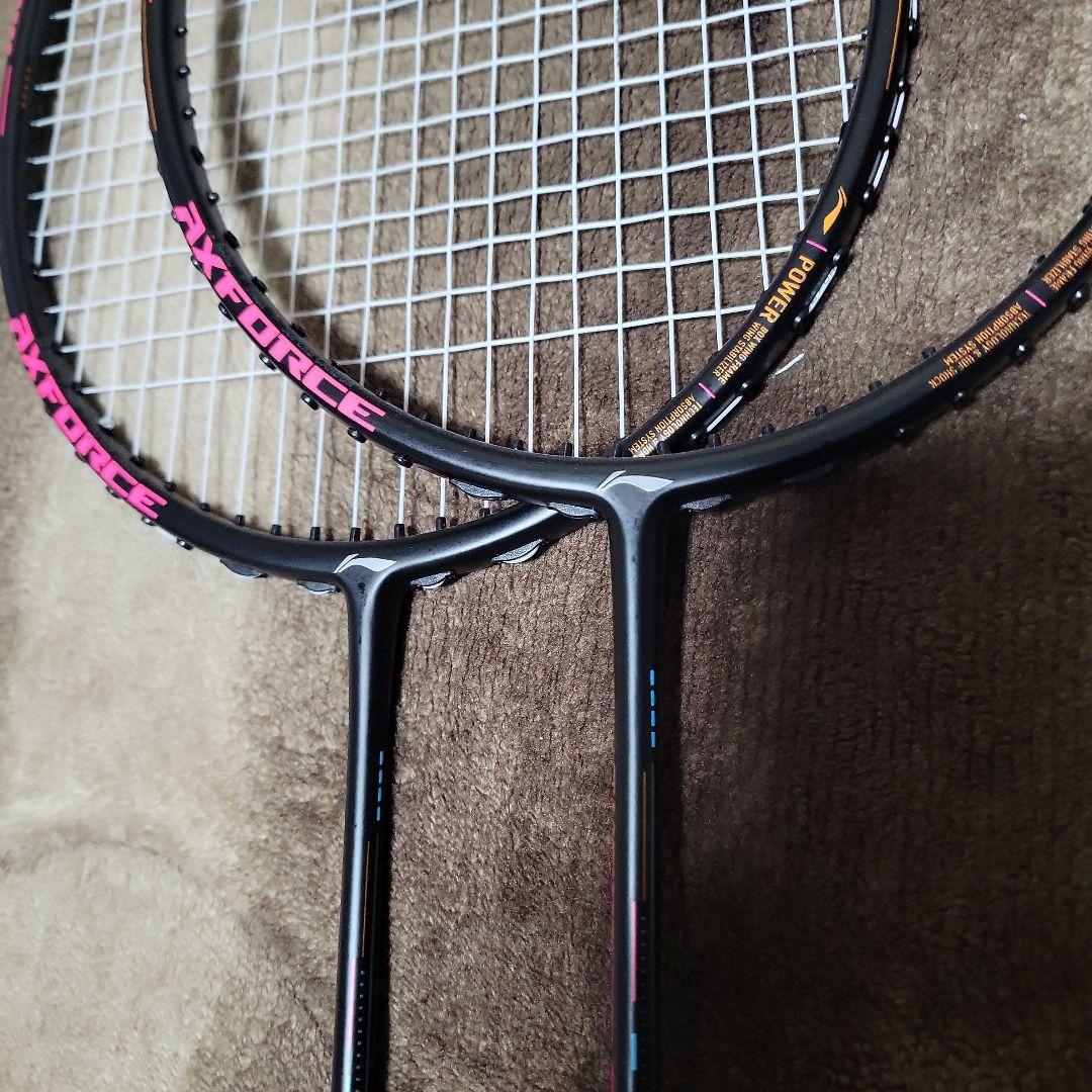 リーニン アックスフォース80 2本セット バドミントン ラケット