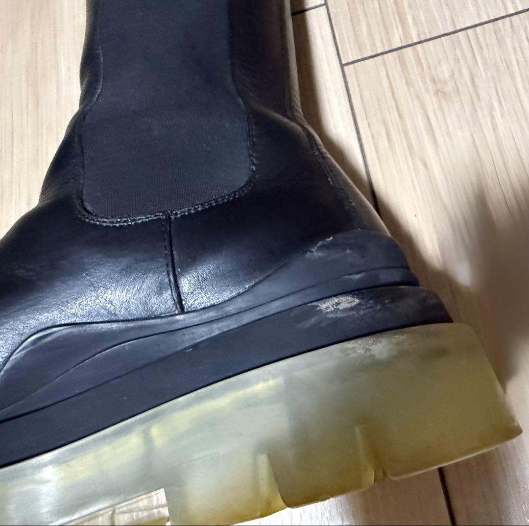 BOTTEGA VENETA ボッテガヴェネタ タイヤブーツ 41 サイドゴア