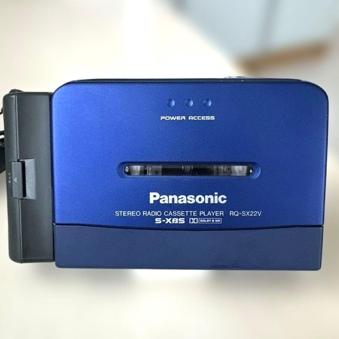 【極美DE可動品】Panasonic カセット プレーヤー RQ-SX22V