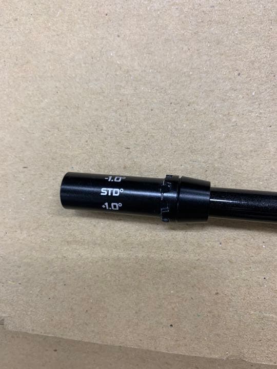 【美品】コブラ　ドライバー用スリーブ付きシャフトTOUR AD CQ