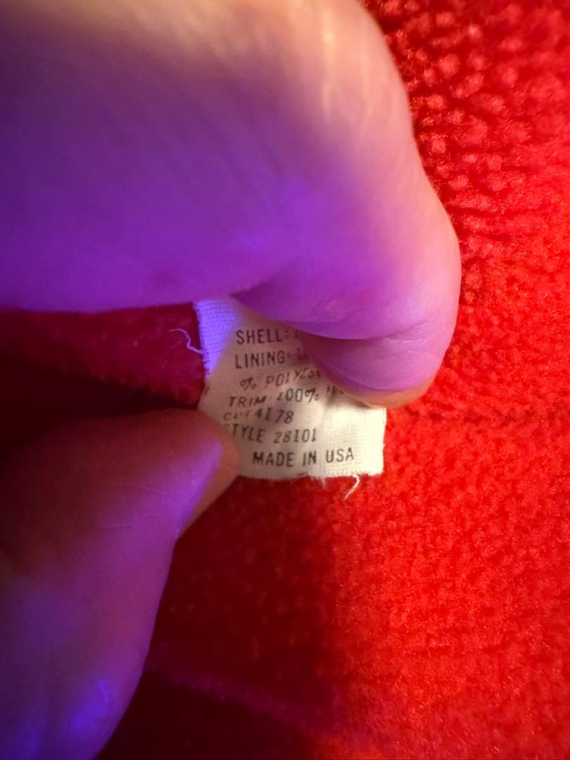 アメリカ製　USA ビンテージ　パタゴニア　シェルドシンチラ　ジャケット　XL