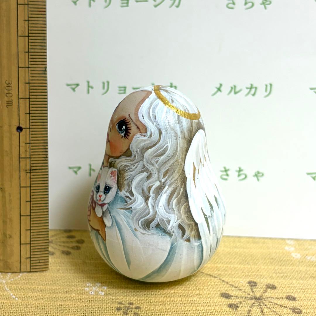 おきあがりこぼし　マトリョーシカ　クリスマス　天使　猫