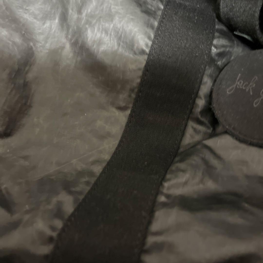 jack gomm ブラック ボストンバッグ