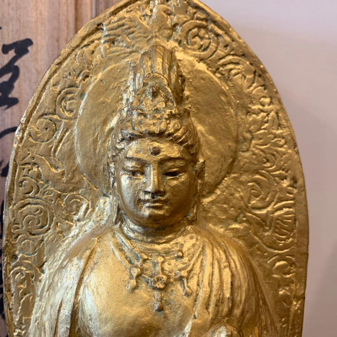 「聖観世音菩薩」 北村西望【【百歳】】作 高さ50cm 珍品