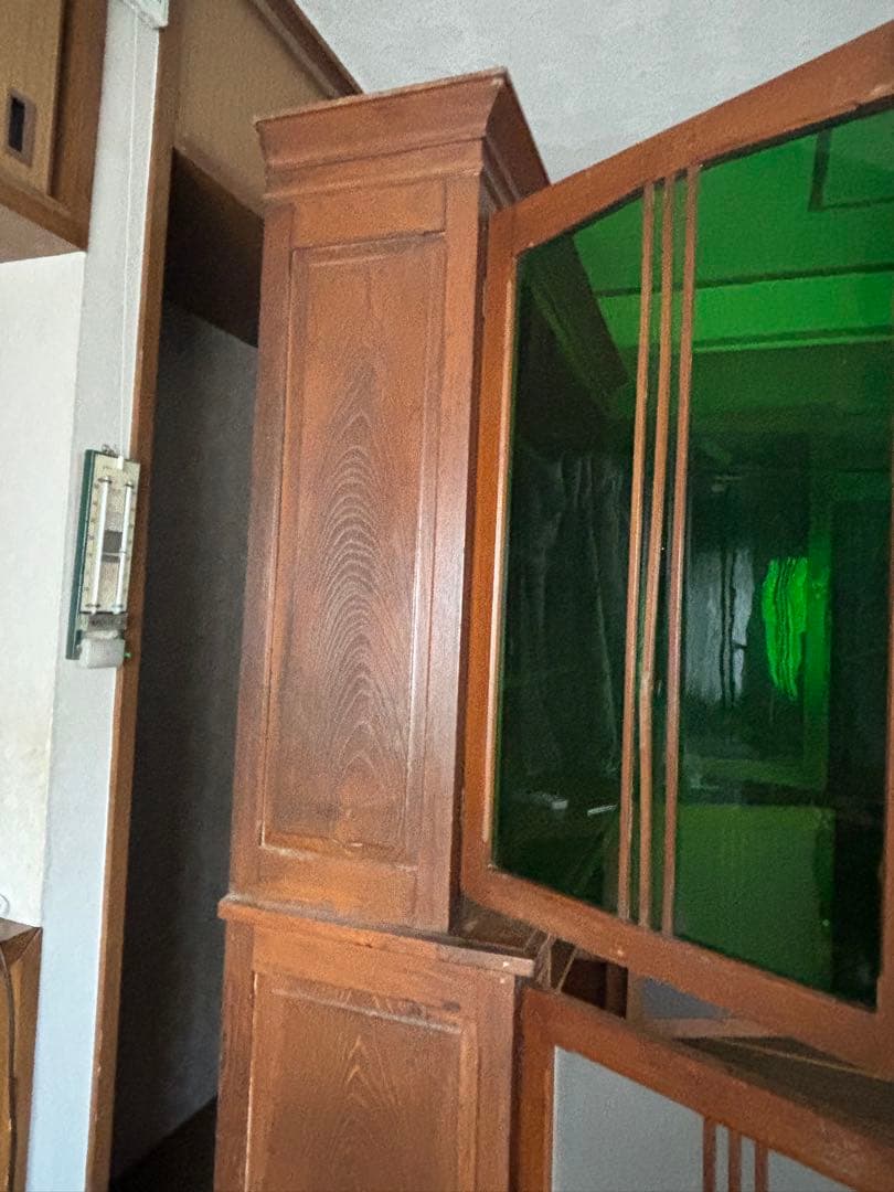 木製ディスプレイキャビネット