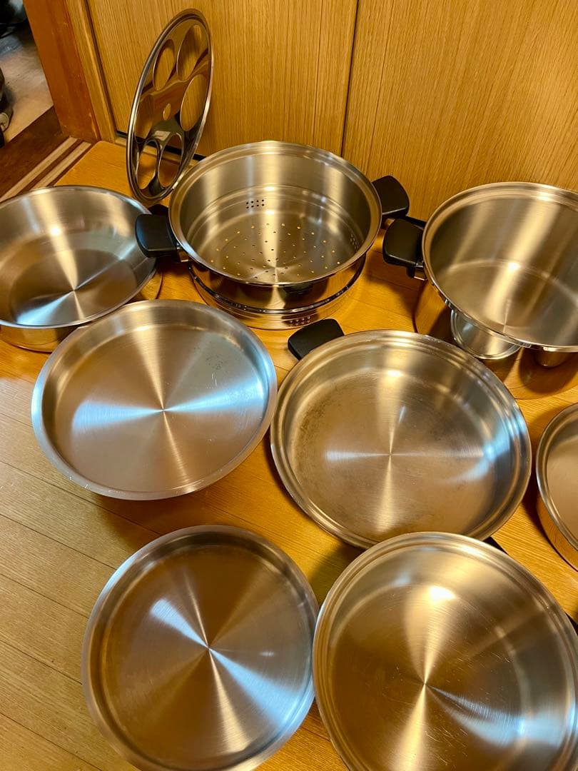 【極美品】アムウェイ クイーンクックウェア 24ピースセット