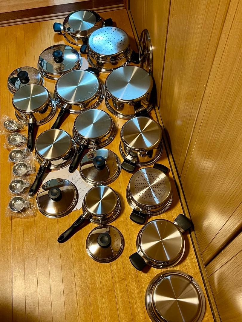 【極美品】アムウェイ クイーンクックウェア 24ピースセット