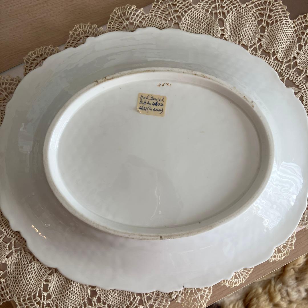 H&Rダニエル　メイフラワー　サービスプレート