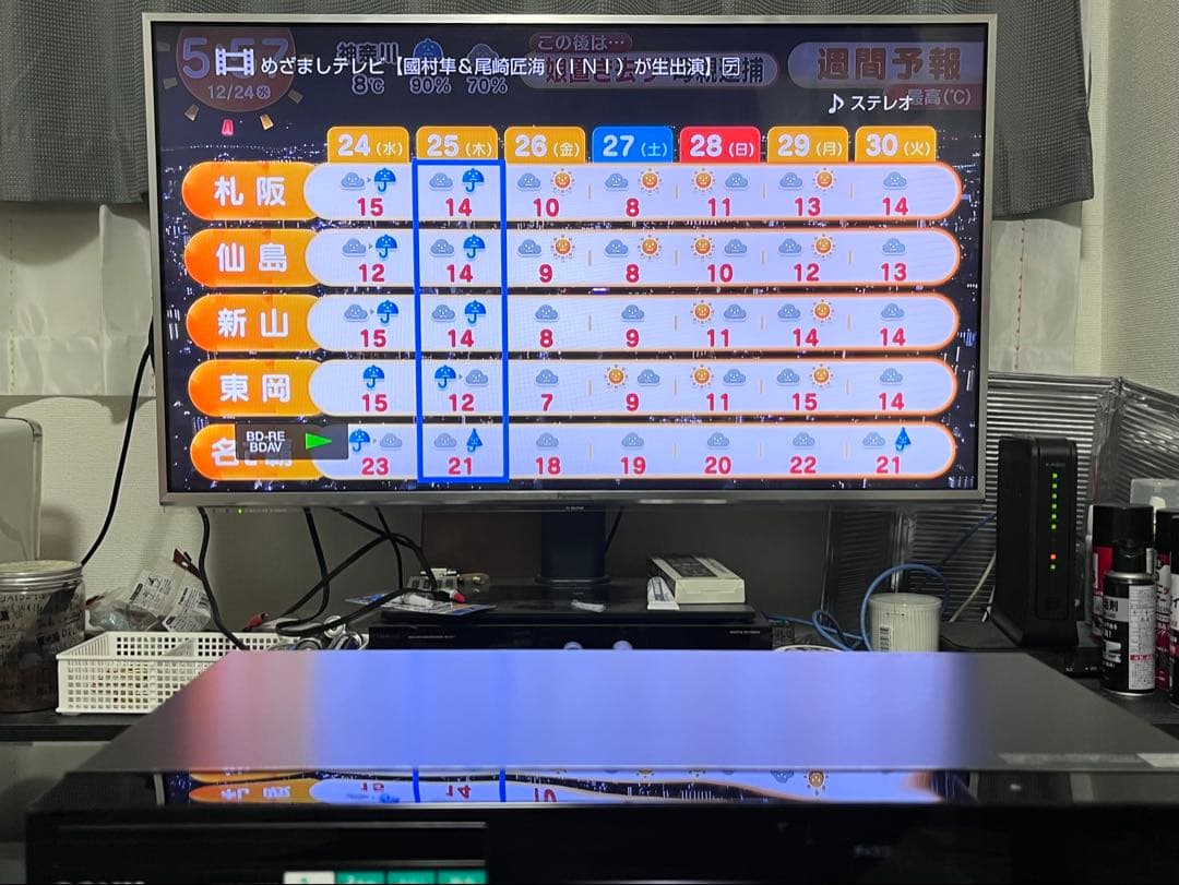 美品　1TB 2番組録画　ソニー　ブルーレイレコーダー　BDZ-EW1200