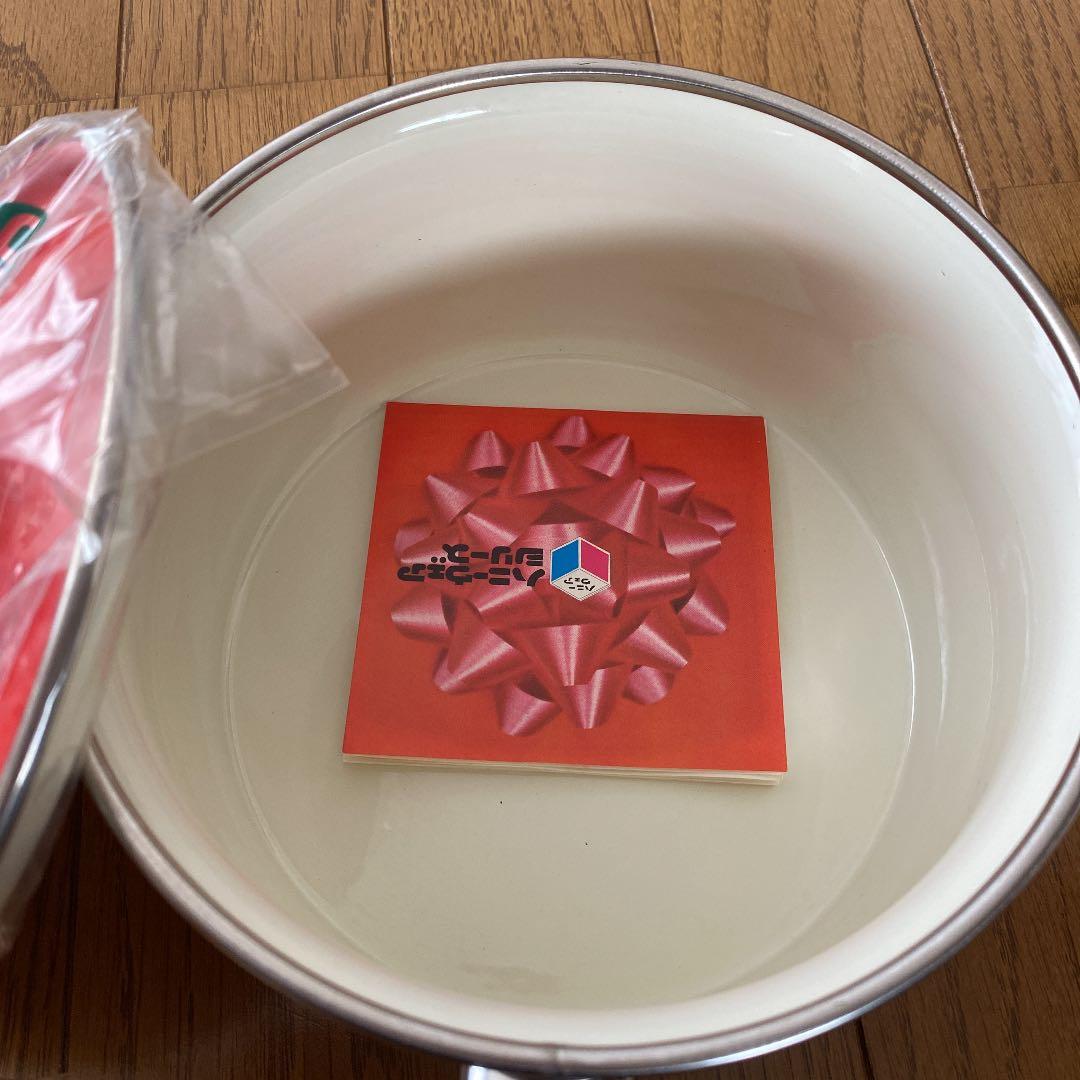 昭和レトロ ホーロー鍋