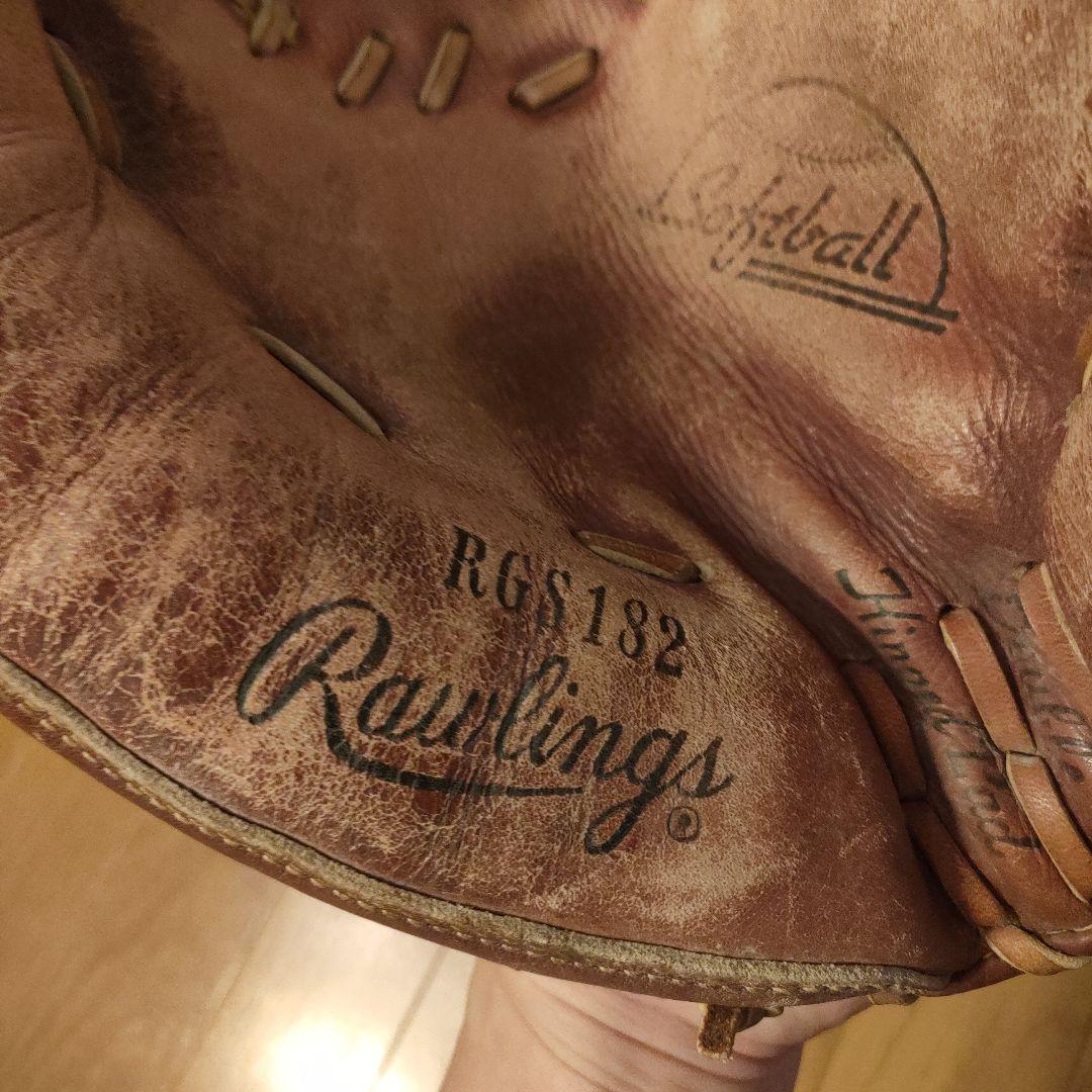 Rawlings Gold Glove ソフトボール用 キャッチャーミット ③