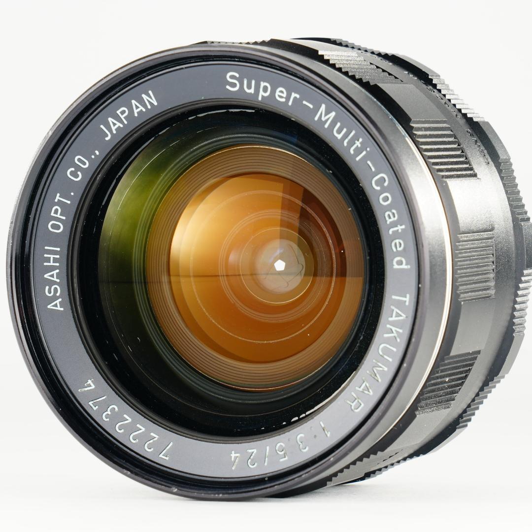 【希少極美品】 Pentax SMC Takumar 24mm F3.5 374