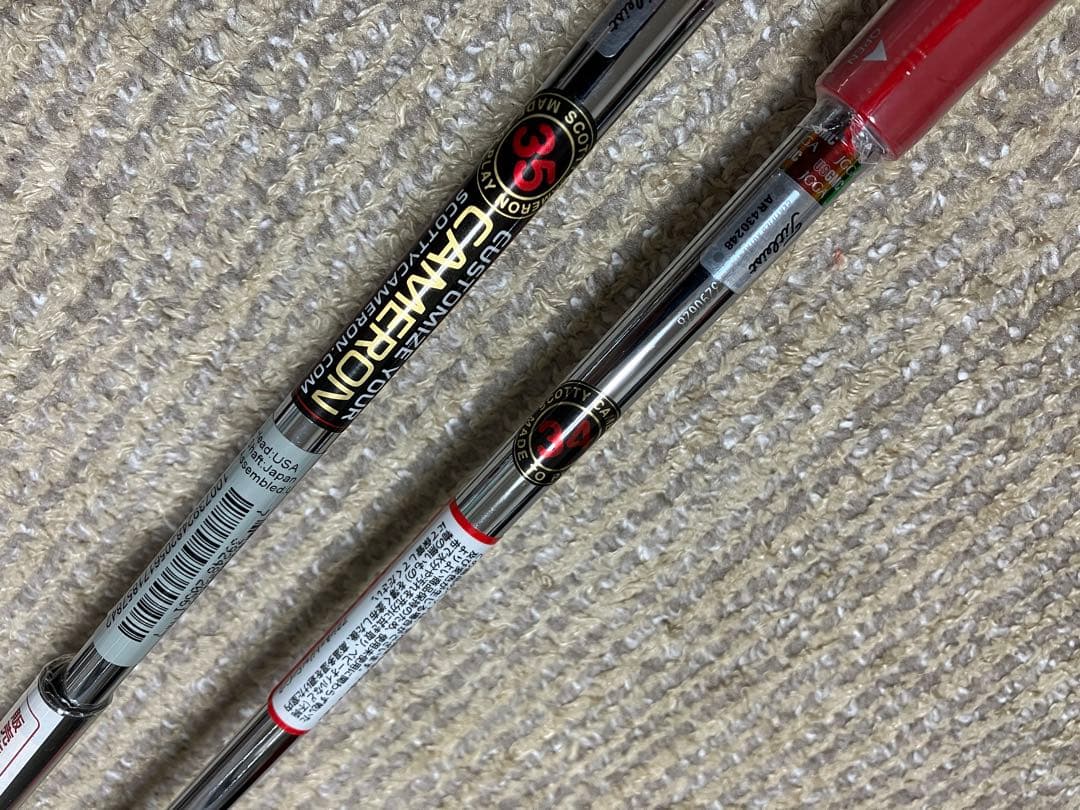 スコッティキャメロン新品2本