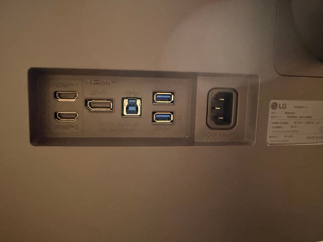 LG ゲーミングモニタ UltraGear 48.8インチDQHD【送料込】