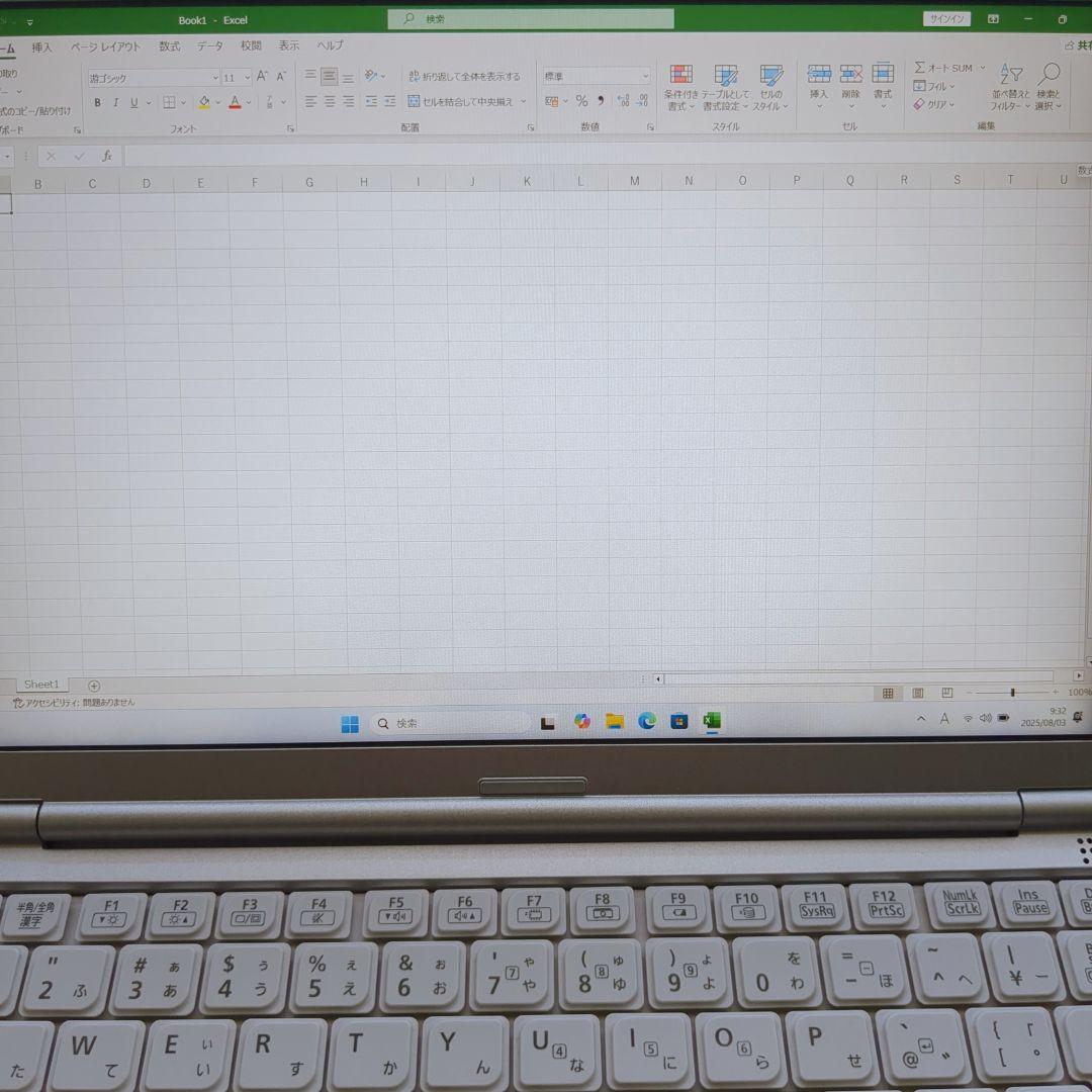 ⑬ Lets Note CF-SV9 16GB 1TB MS Office