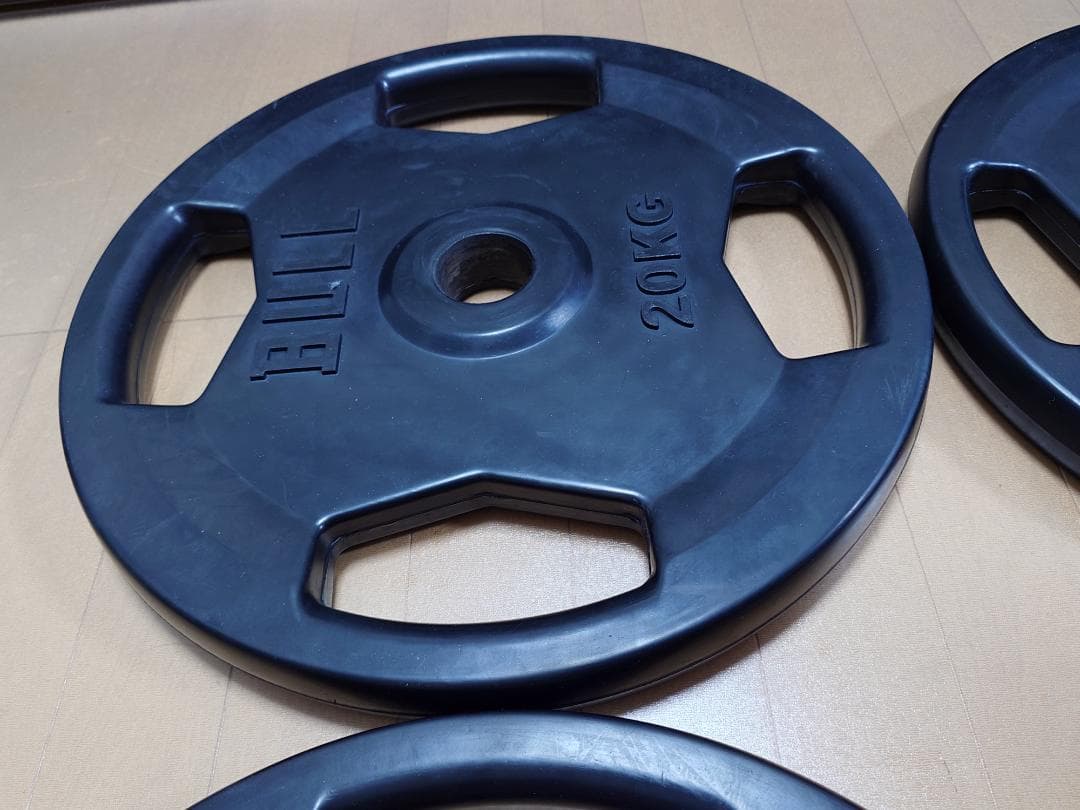 ② BULL ラバープレート　グリップホールディングタイプ フリーウエイト