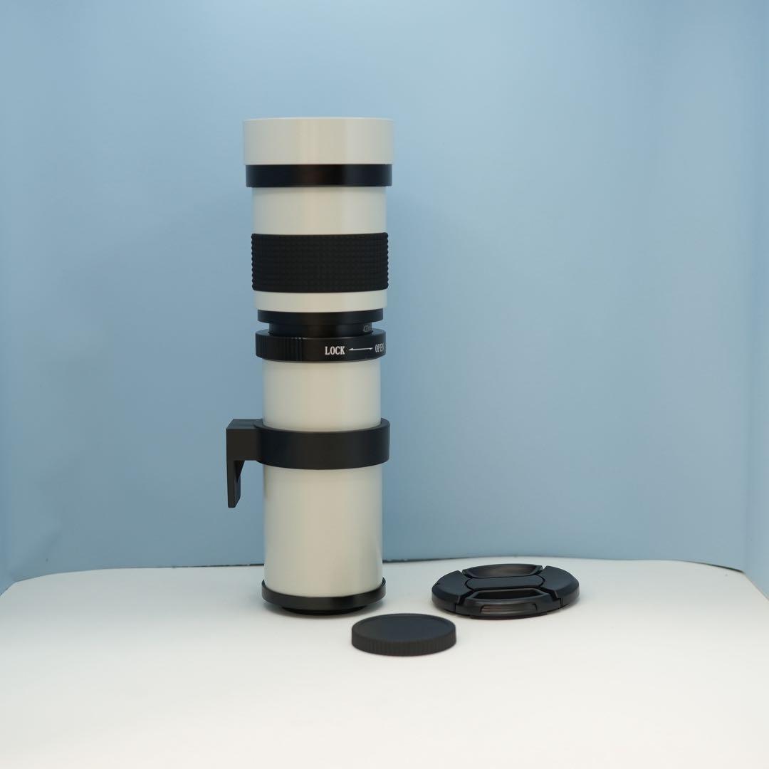 VARI Canon EF-M用 420-800mm 超望遠レンズ白z0013
