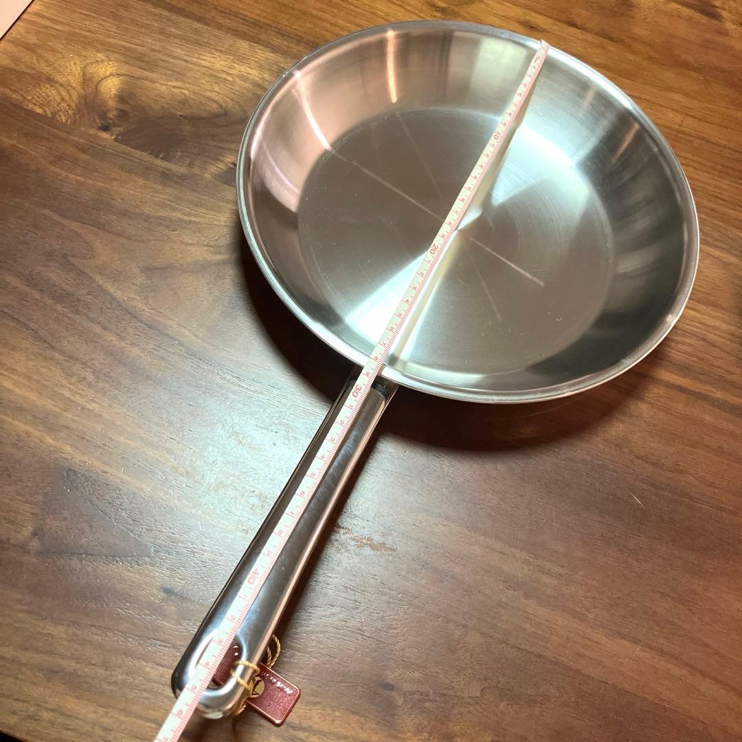 スイス製　スプリング社　クリスタル　フライパン　ソテーパン　口径外寸28cm