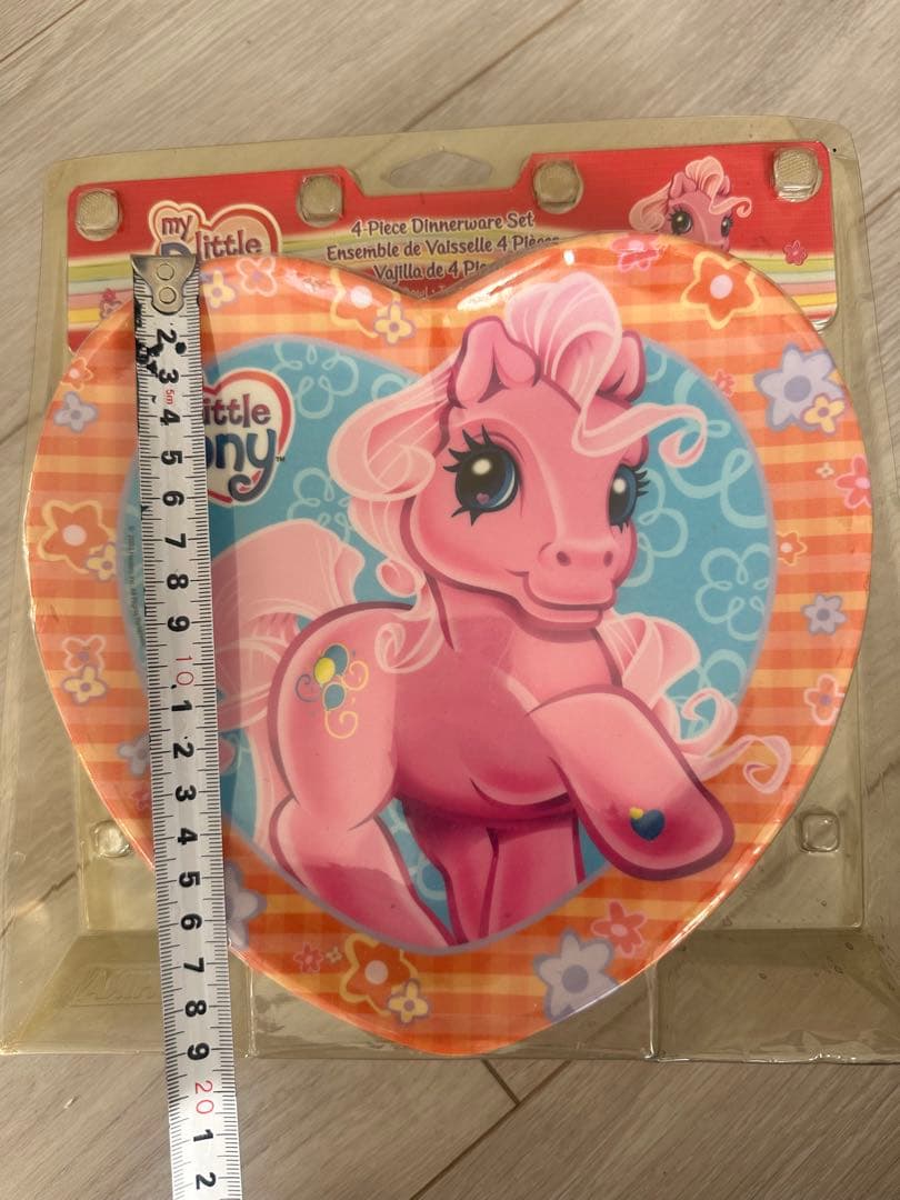 2003年マイリトルポニー 食器セット　ヴィンテージ USAナイルパーチ