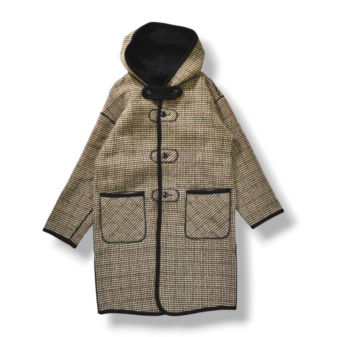 【上質】 日本製 ルボー Le Beau リバーシブル ウールコート ♪