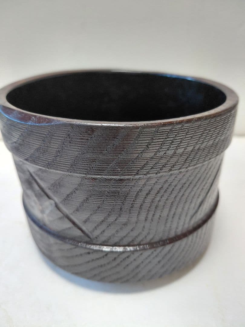 茶道具　建水　沢栗　村瀬治兵衛