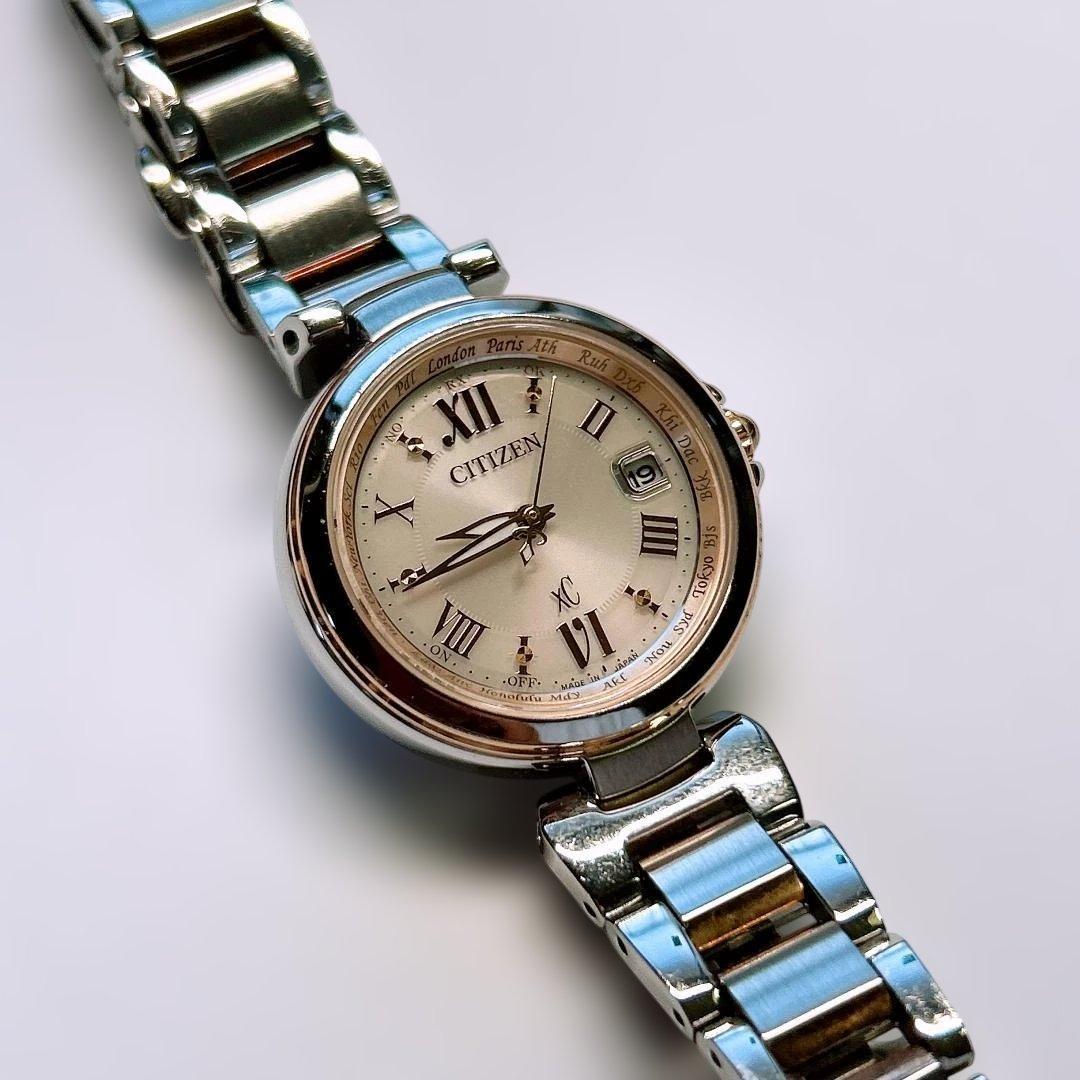 稼働 シチズン クロスシー CITIZEN xC 腕時計 ソーラー時計 H240