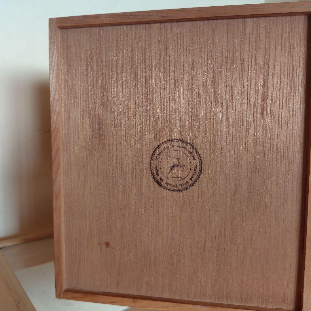 倉敷意匠 ツガの引き出しBOX 木製3段引き出し小物入れ