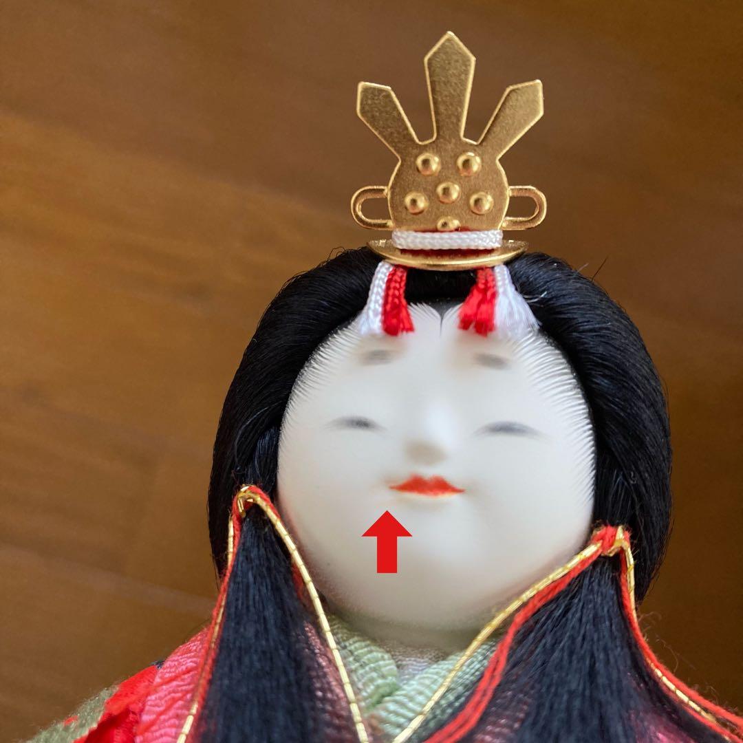 原孝洲 雛人形 お雛様 木目込み 人形 親王飾 菜花雛 コンパクト 雛祭り