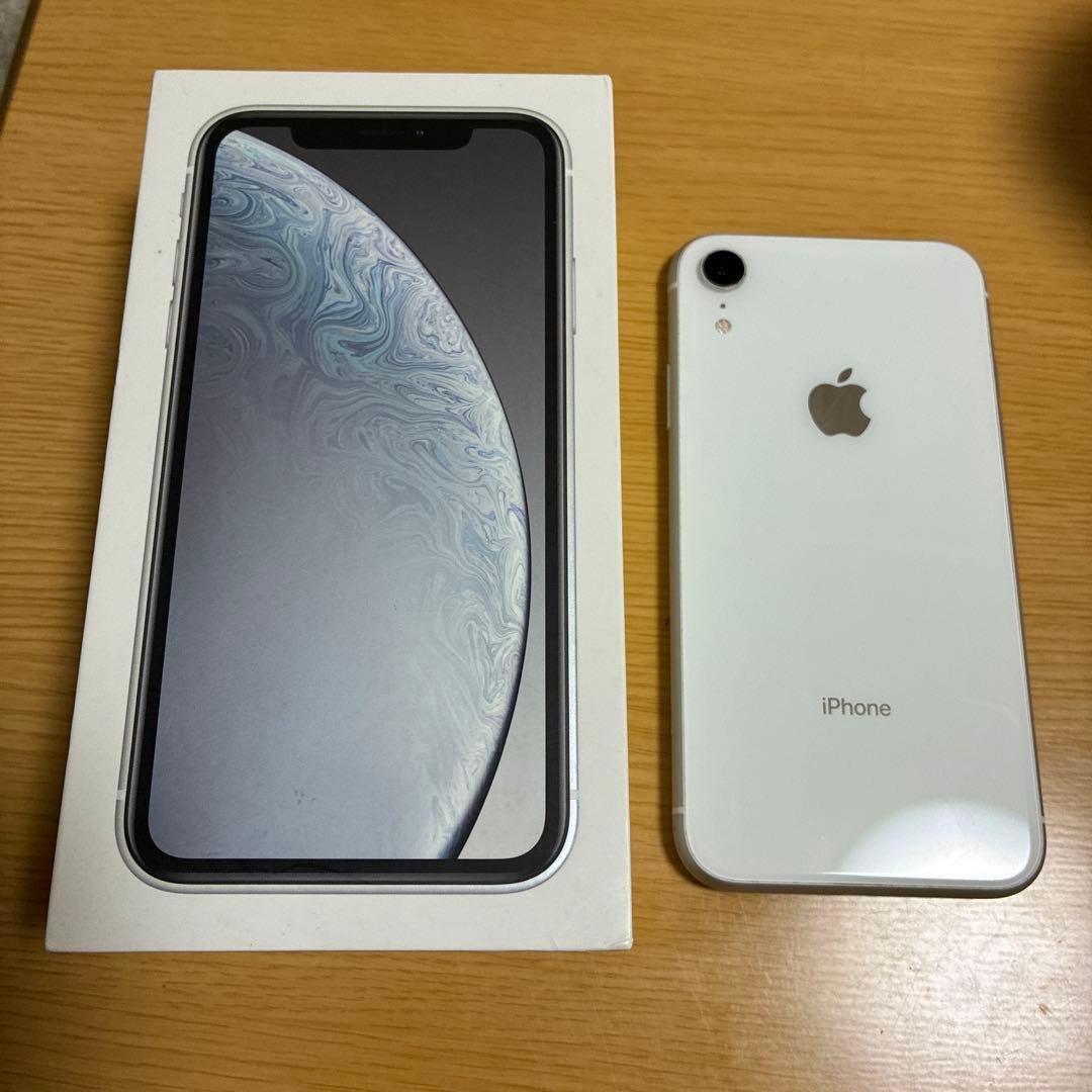 【ジャンク品】 iPhone XR ホワイト 白 64GB A2106