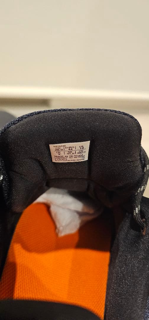 ボーラホリック×ASICS バスケットボールシューズ 28.0cm 黒/オレンジ