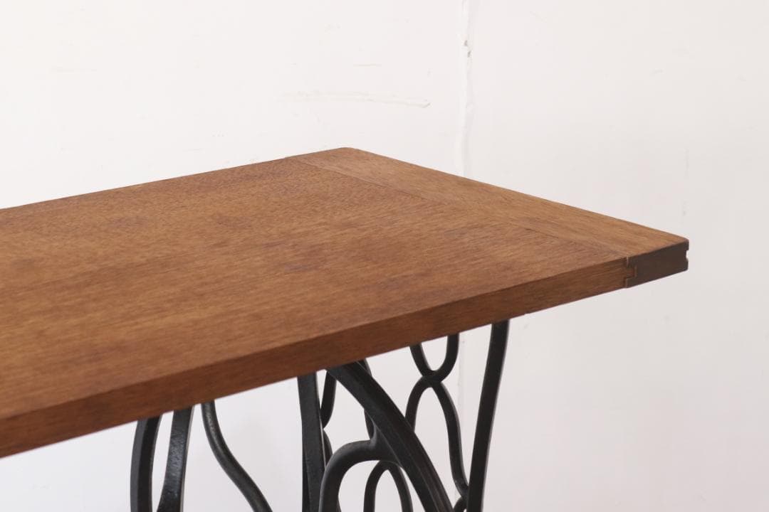 シンガー ヴィンテージ デスク テーブル レトロ ミシン脚 アイアン 机 作業台