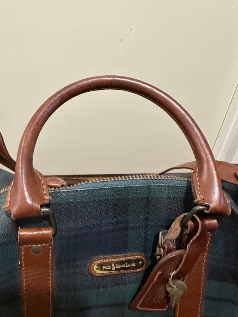 Ralph Lauren ボストンバッグ チェック柄