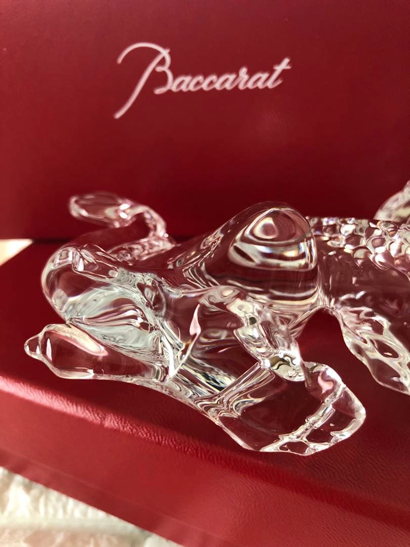 まめ様商談中❣️バカラ baccarat 龍 ドラゴン オブジェ 置物 箱説明書
