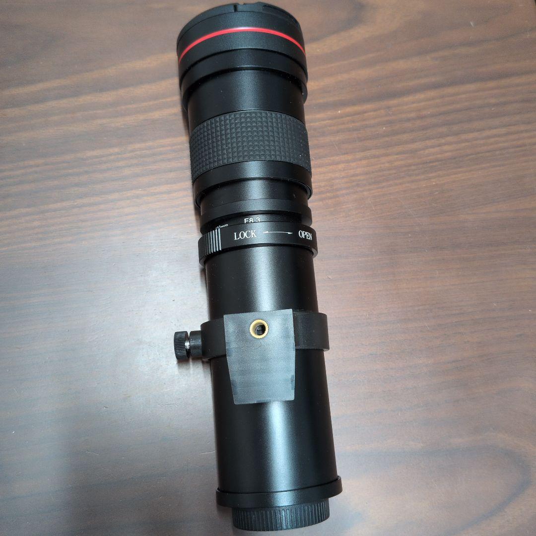 手動望遠ズームレンズ　キャノン　ミラーレスカメラ用