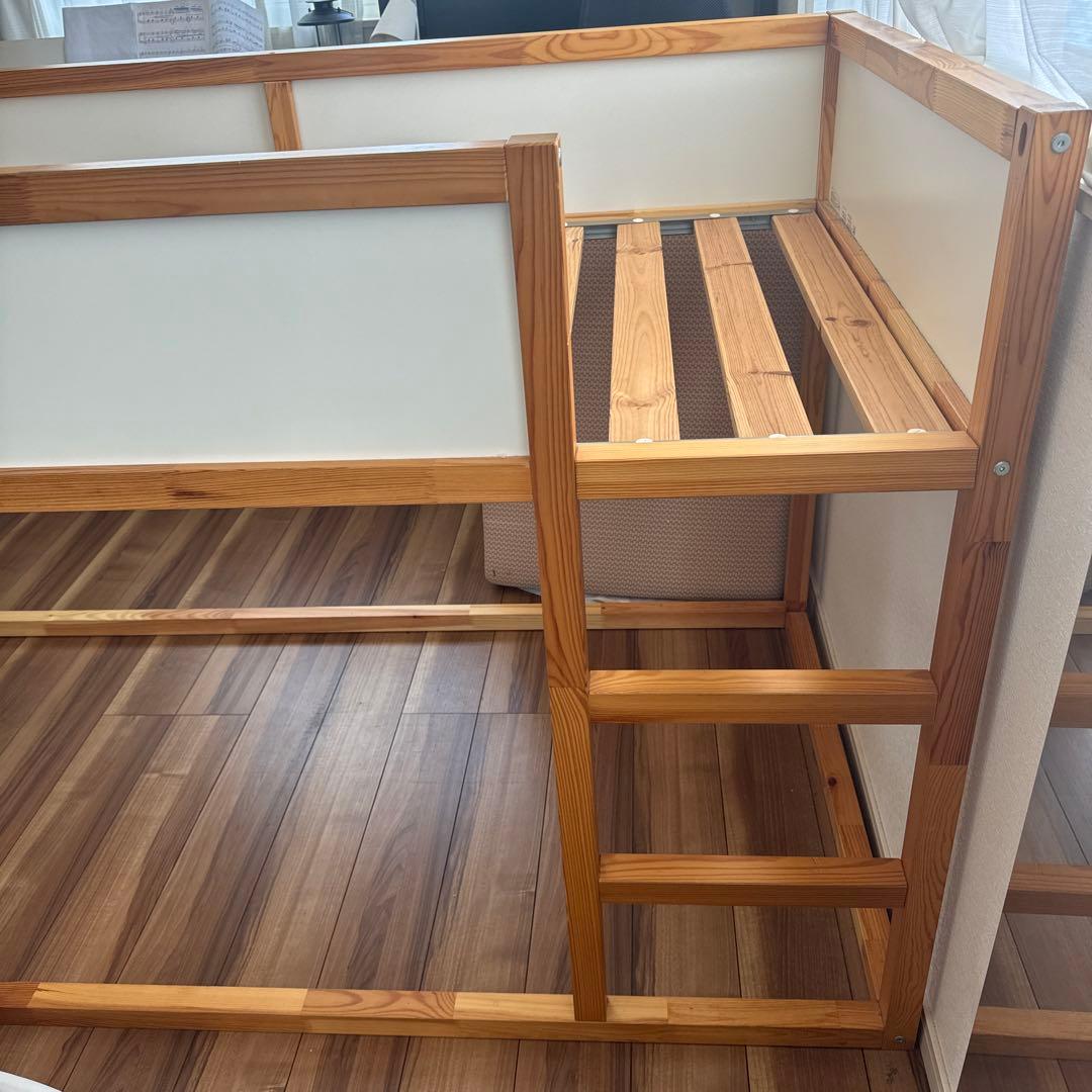 IKEA キューラ　2段ベッド　子供用ベッド　車で配送します！！