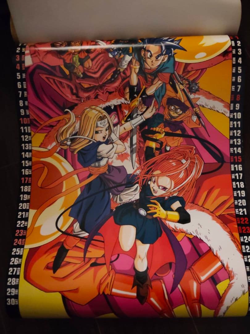 ★値下げ！ドラゴンクエストⅥ　1996年　カレンダー　ドラクエ DQⅥ　希少品