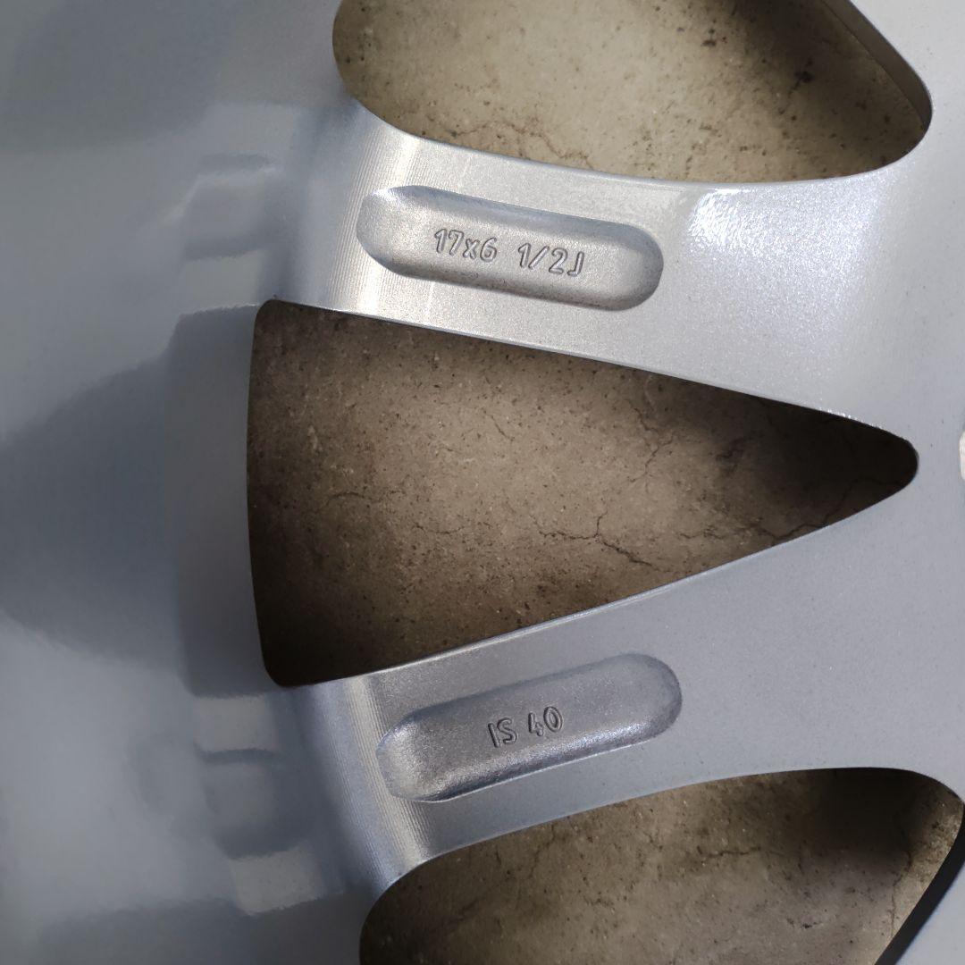 ヴェルファイア40 スタッドレスタイヤホイールセット美品1本　225/65R17