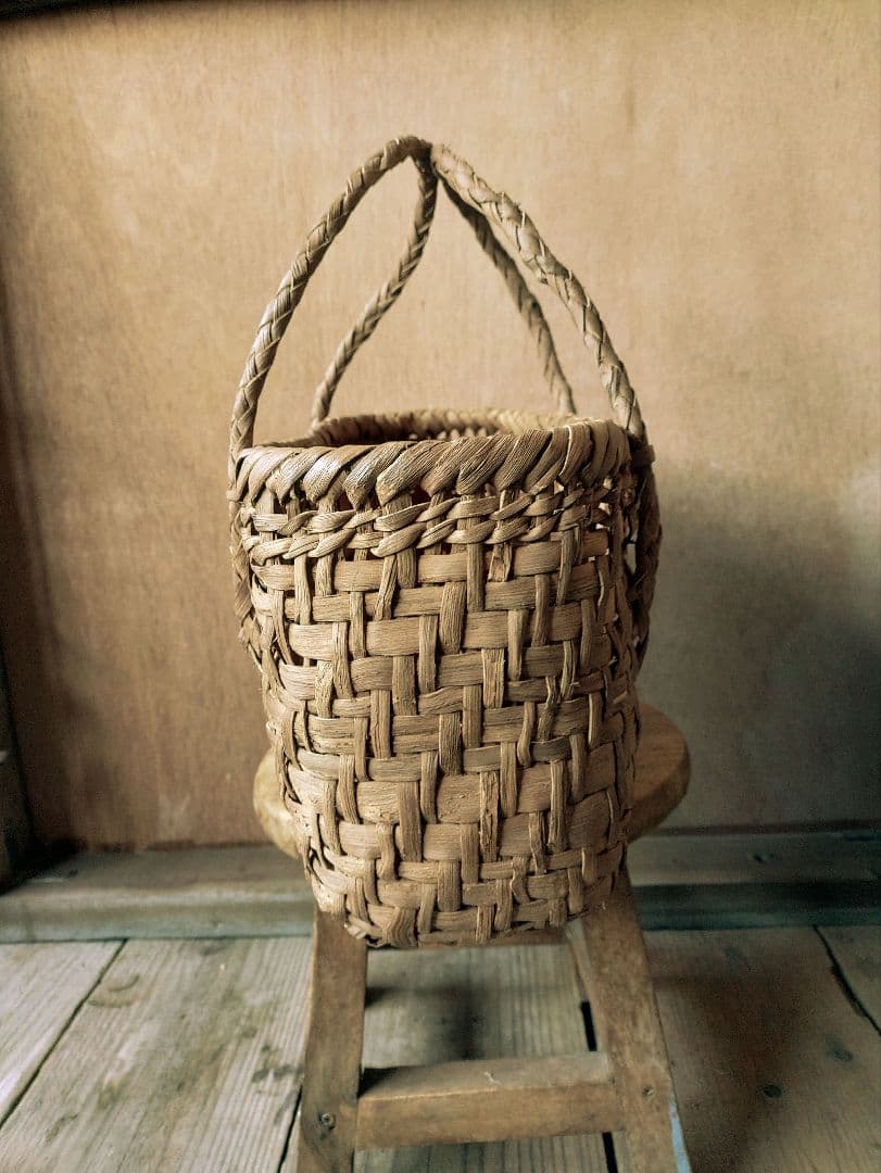 kanae 信州安曇野の山葡萄かごバック。里山手仕事