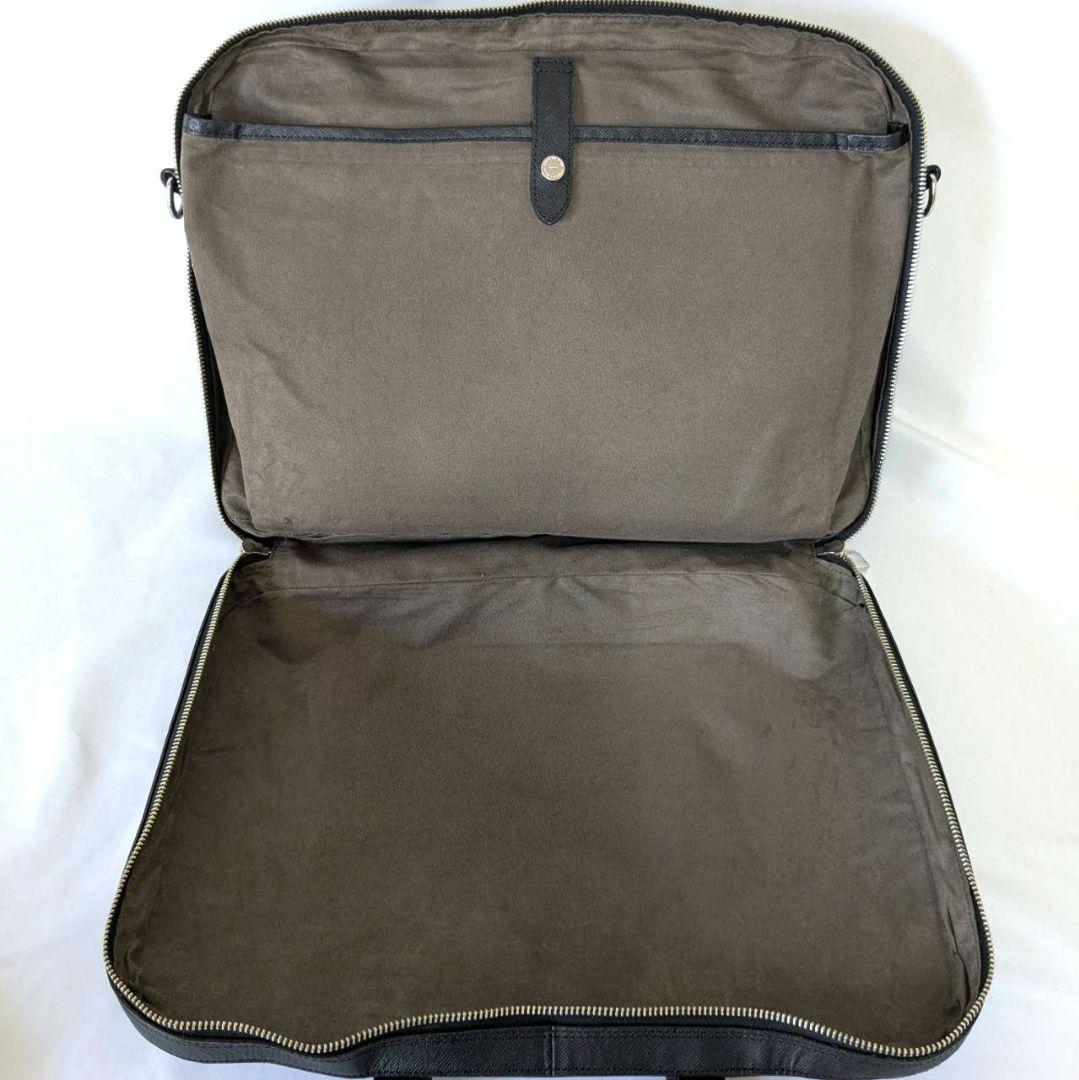 PELLE MORBIDA キャピターノ ビジネスバッグ 2室 レザー 2way