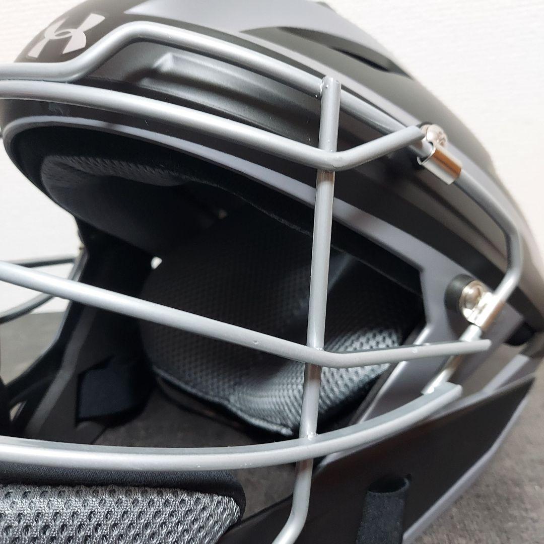 UA アンダーアーマー　ホッケー型　キャッチャーヘルメット　大人用