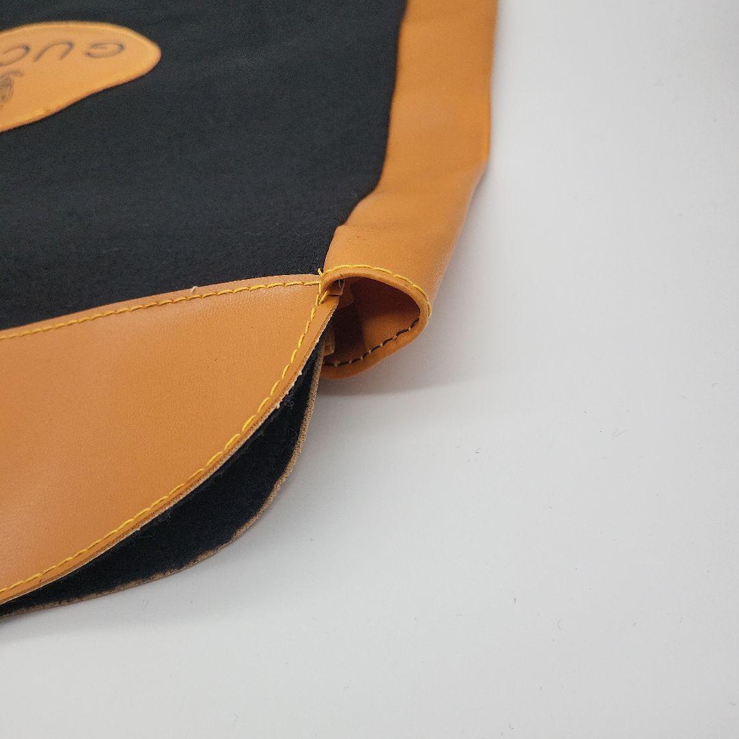 GUCCI オールド グッチ　フェルト カーフ レザー ハンドバッグ