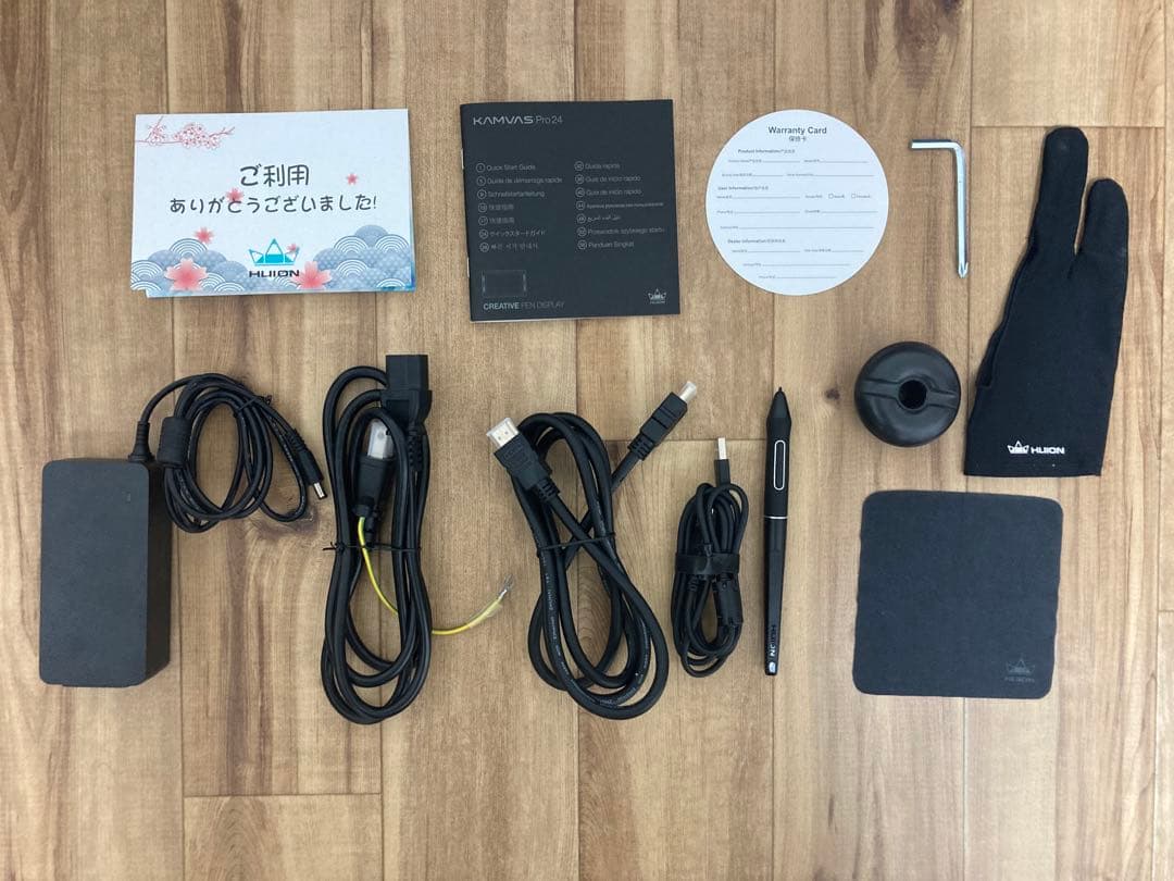 HUION KAMVAS Pro 24 液晶ペンタブレット 液タブ