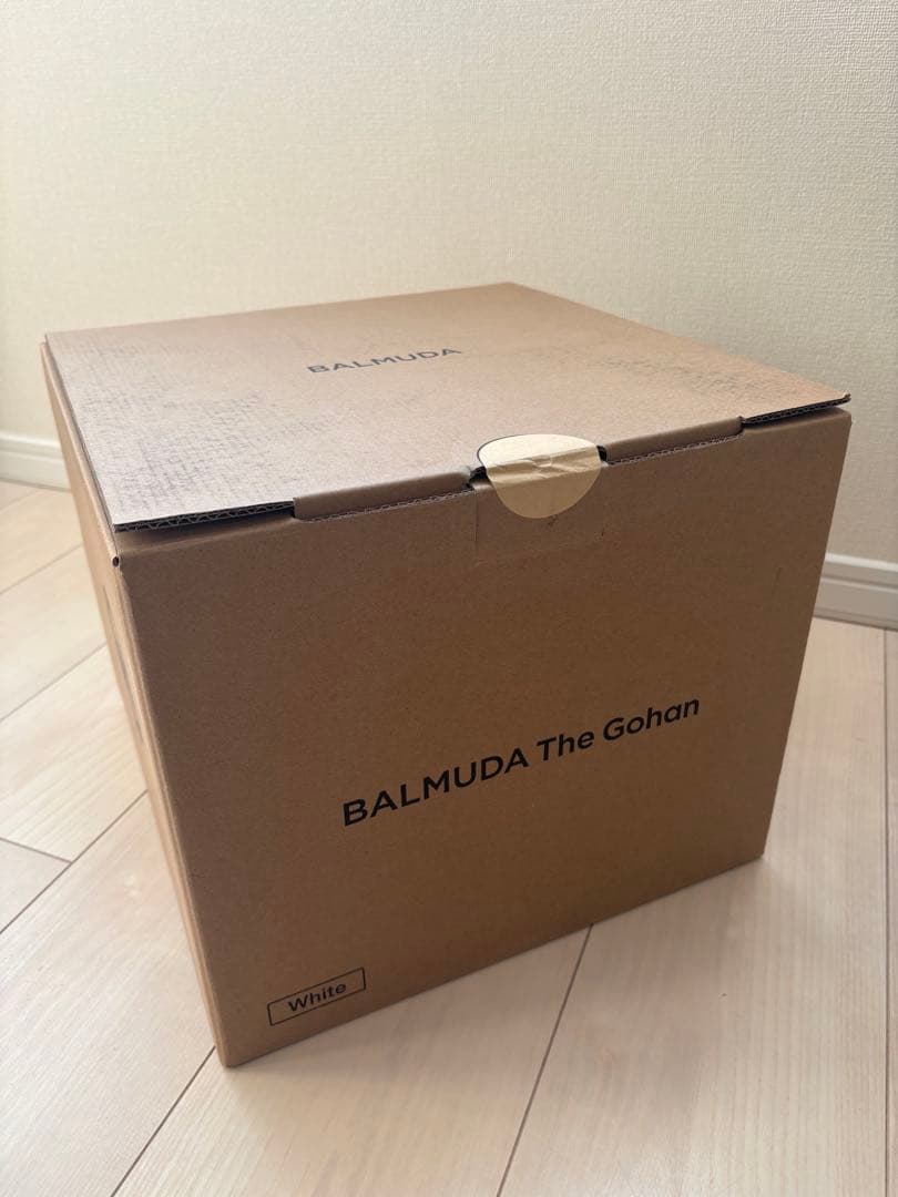 【新品未開封】 BALMUDA The Gohan KOSA-WH