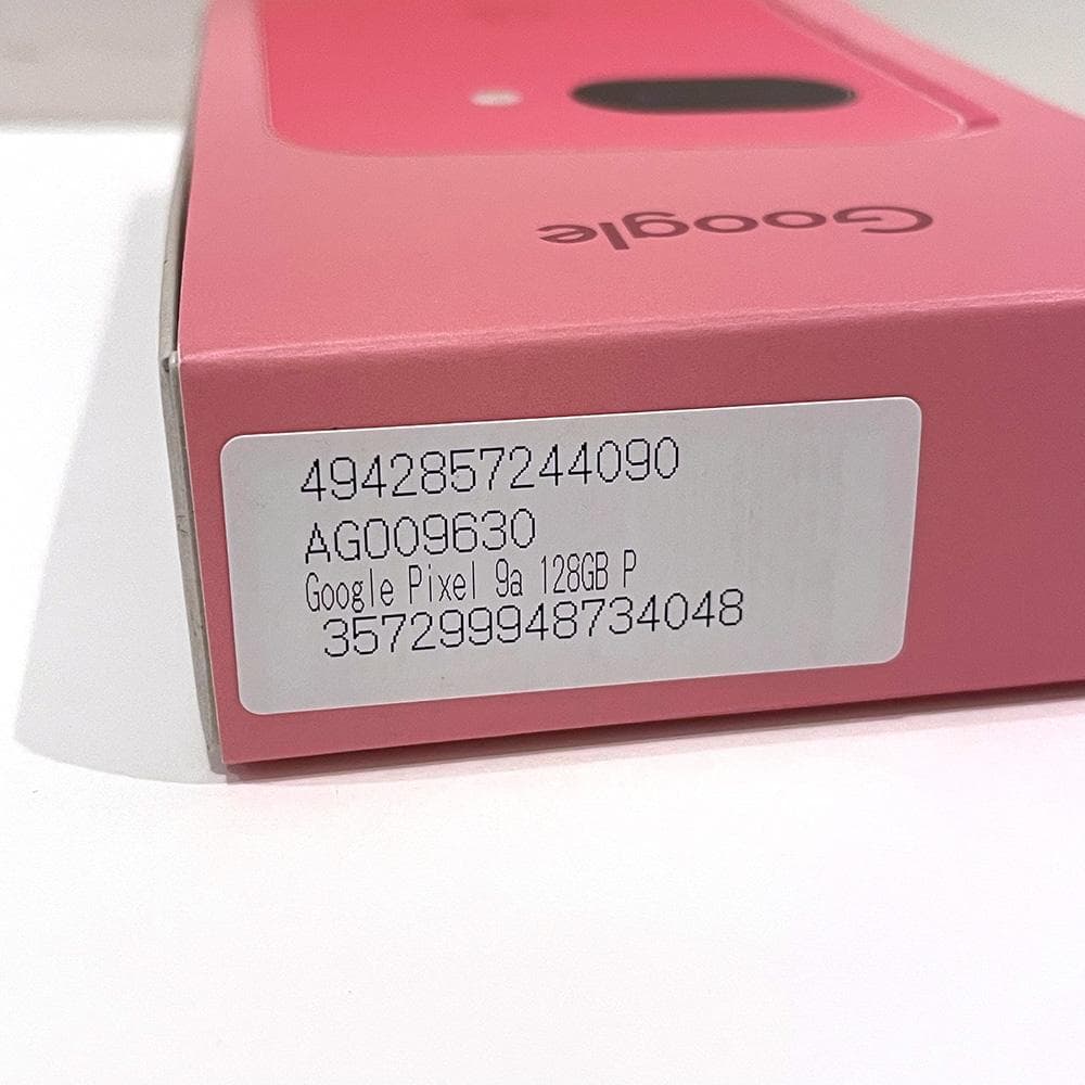 【のん】Google Pixel 9a 128GB ピオニー